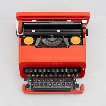 Ettore Sottsass, typewriter, "Valentine", Olivetti, Italy.