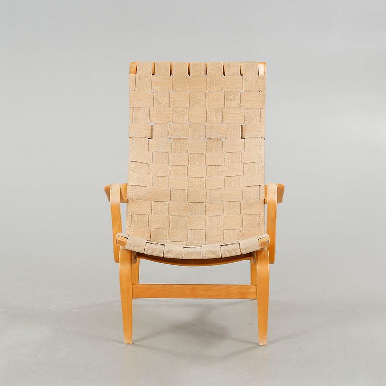 BRUNO MATHSSON, fåtölj, Firma Karl Mathsson, 1977.