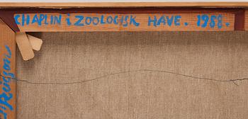 Leif Ericson,  "Chaplin i zoologisk have".