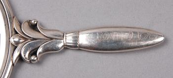 TOILETTEUPPSÄTTNING, 3 delar, sterlingsilver, Georg Jensen, Danmark.