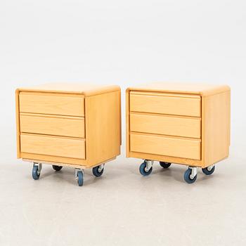 Bedroom furniture set, 4 pieces, late 20th century.