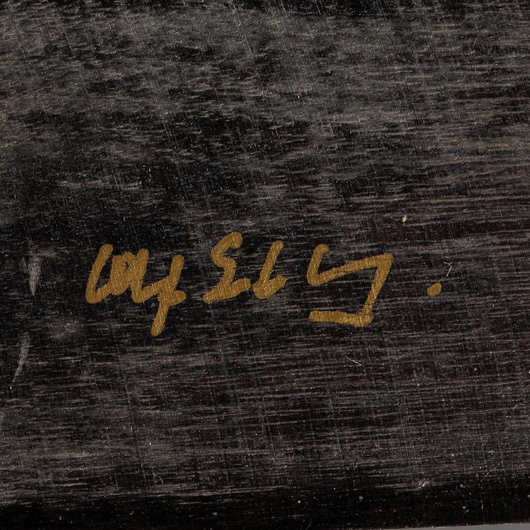 ALF EKBERG, skulptur. Sign på sockel. 1900-talets slut.