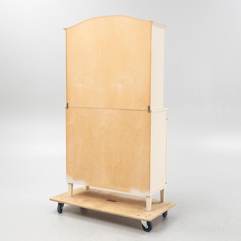 Carl Malmsten, a five piece dining group and a cabinet, modell 'Herrgården', Bodafors, Sweden, 1962.