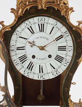 A Louis XV 18th century mantel clock.