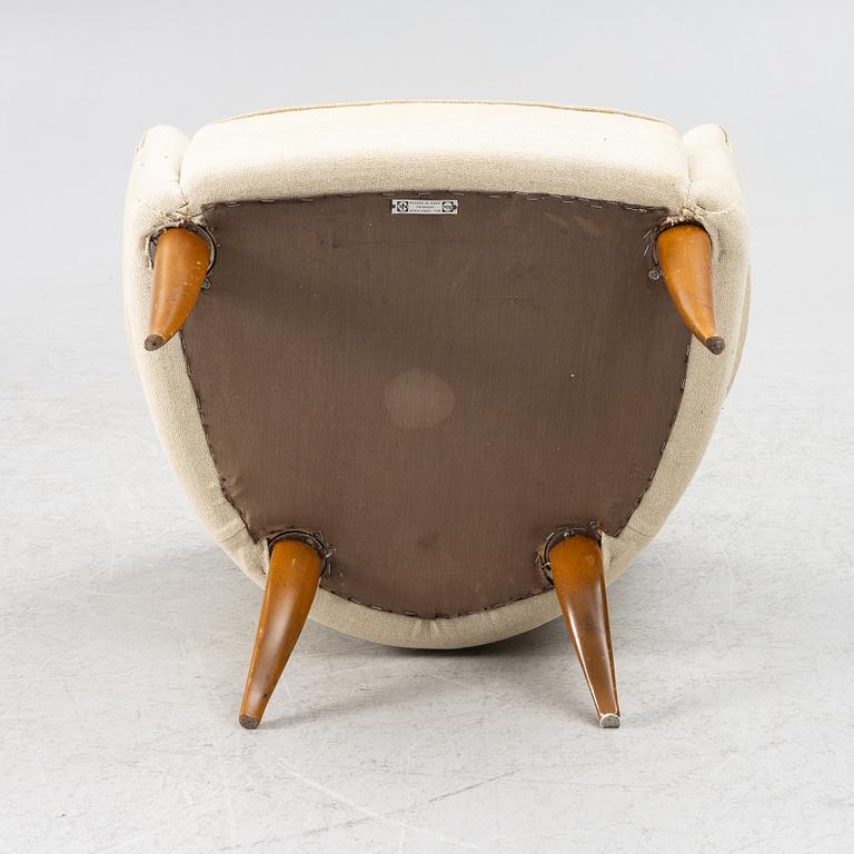 Kerstin Hörlin-Holmquist, armchair, "Little Adam" from the series "Paradiset", Triva, Nordiska Kompaniet, mid-20th century.