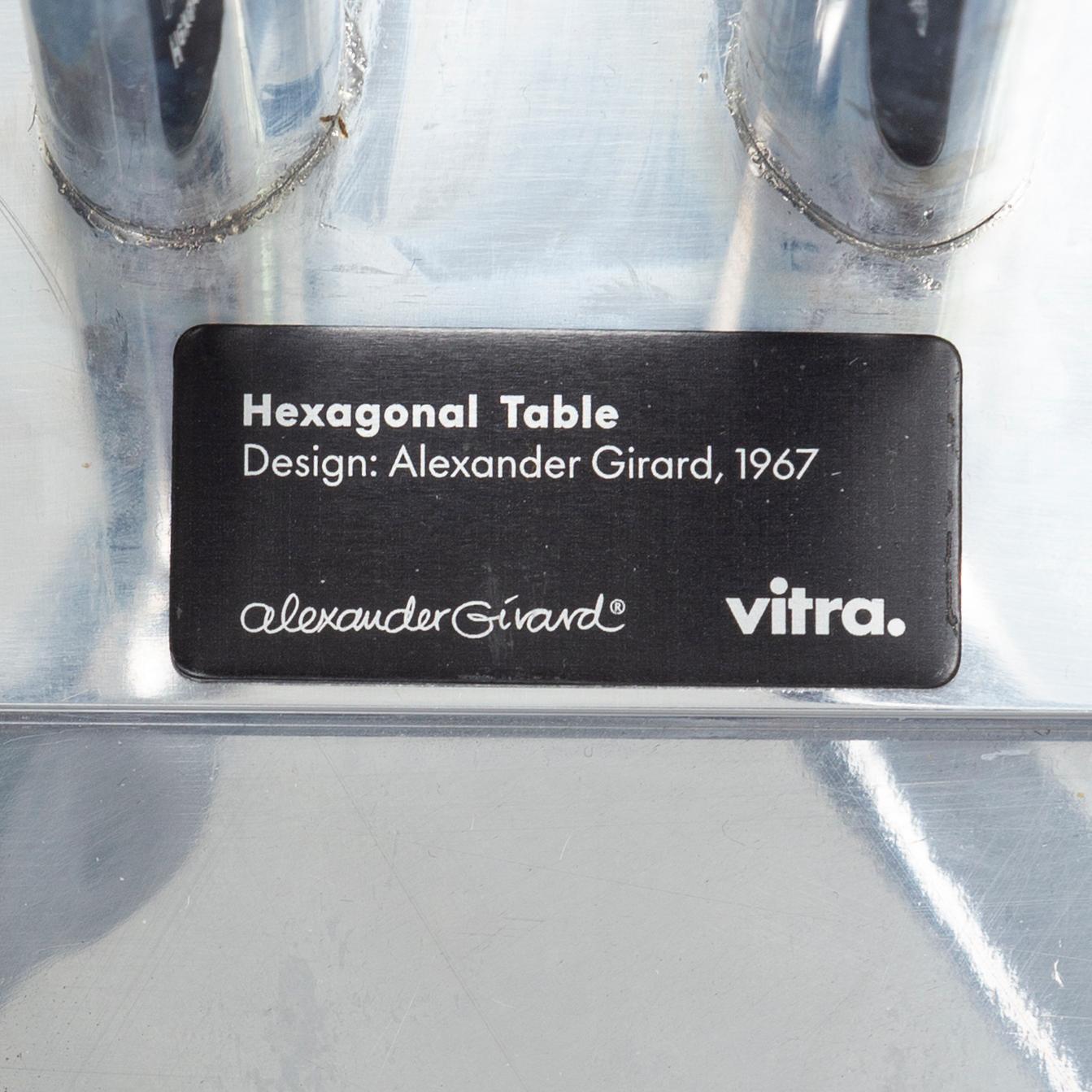 ALEXANDER GIRARD, 'Hexagonal table', Vitra.