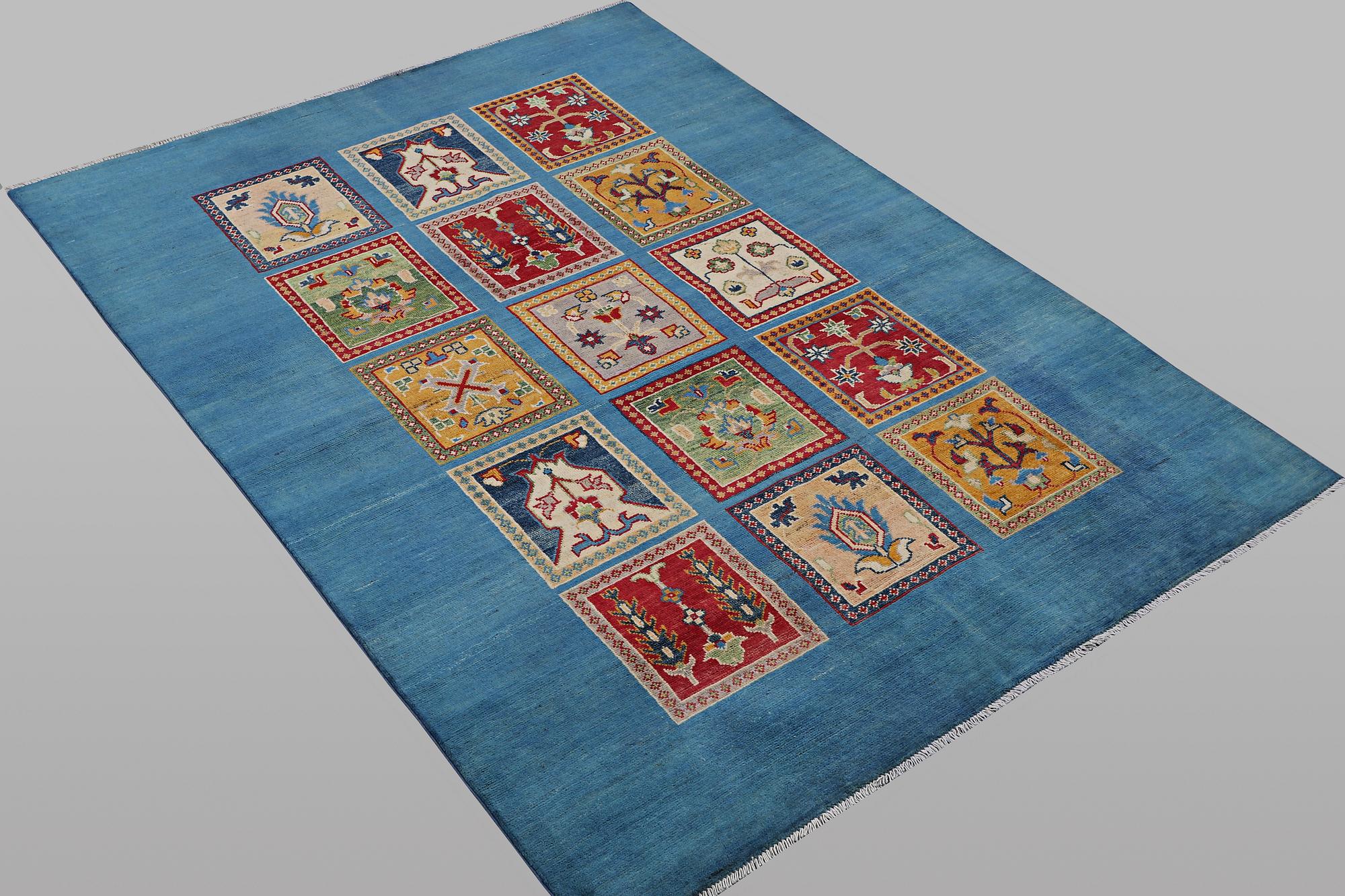 Matta, Ziegler Kazak, ca 209 x 154 cm.