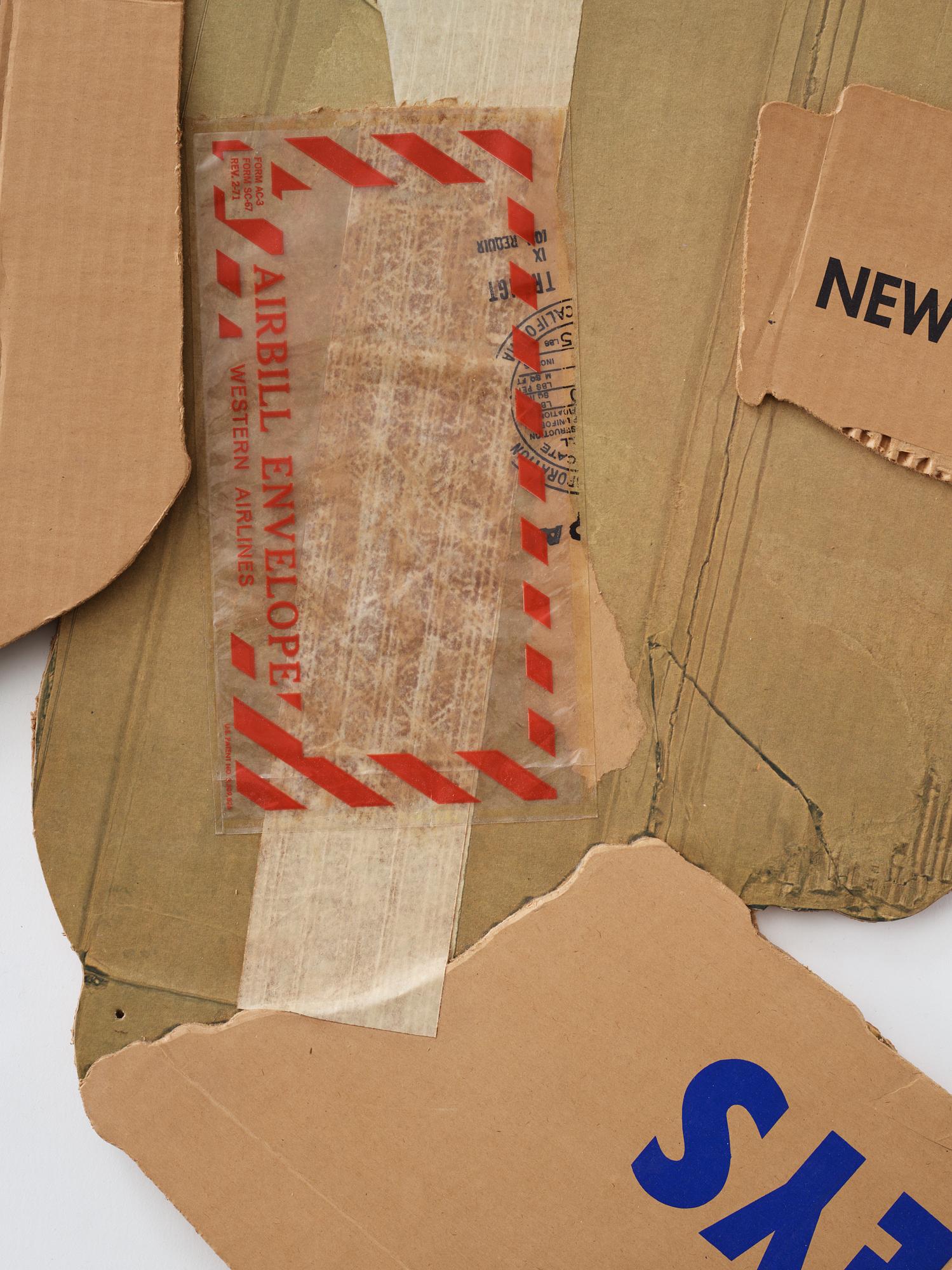 Robert Rauschenberg, Cardbird III from: "Cardbird series".