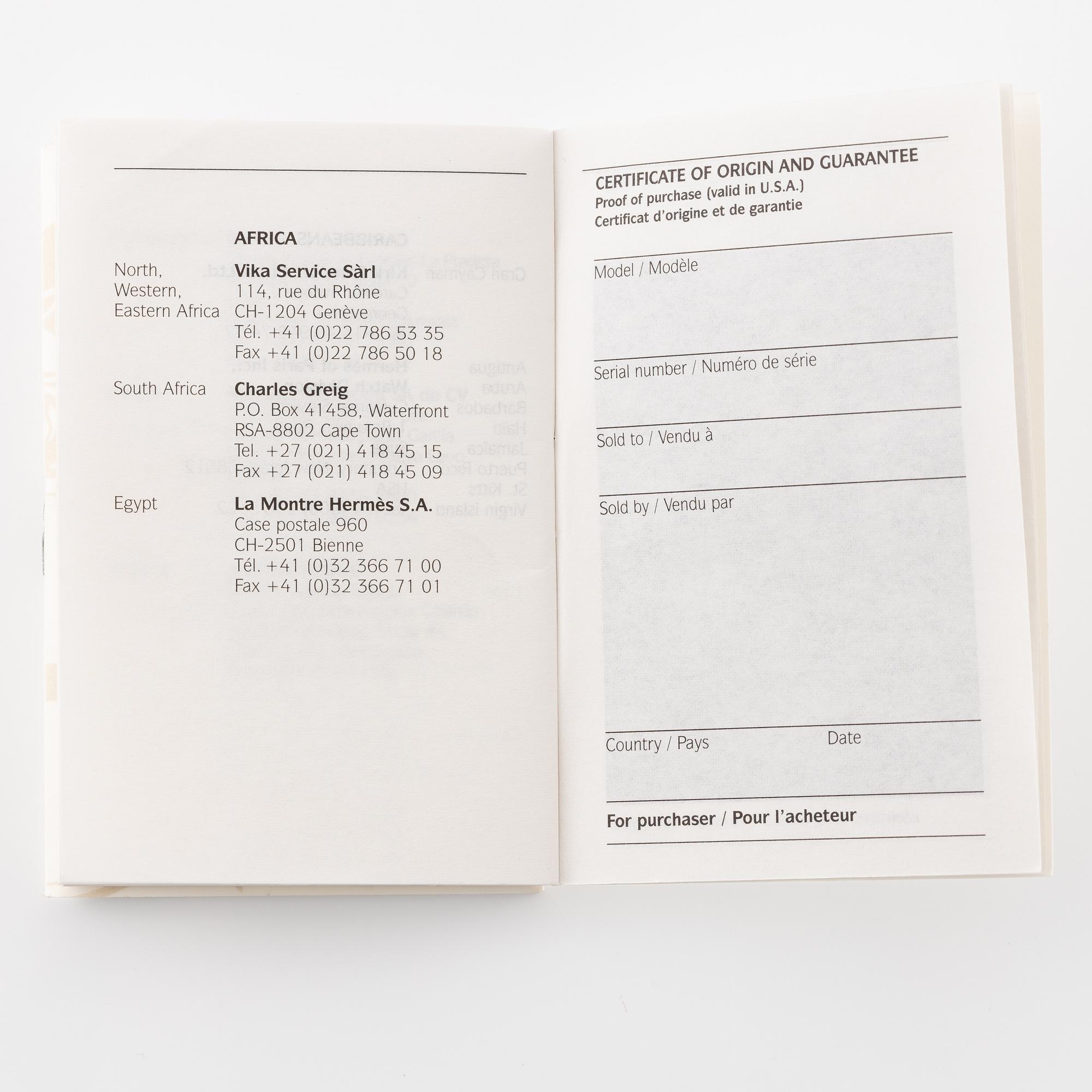 Hermès, "Barenia Rondo", armbandsur, 28 mm.