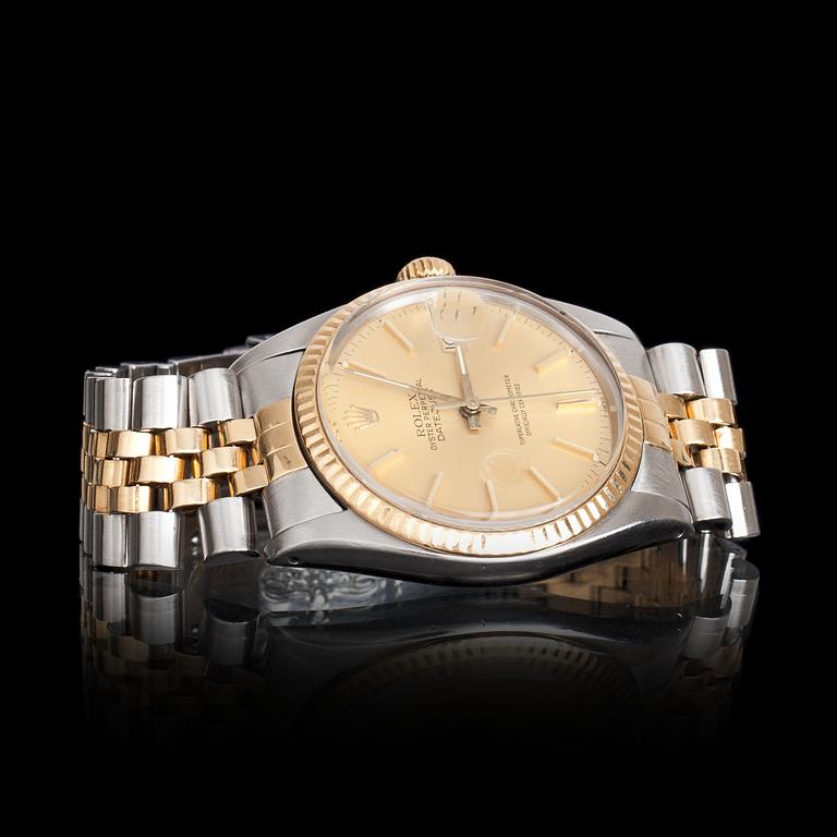 HERRARMBANDSUR,  Rolex Oyster Perpetual datejust.