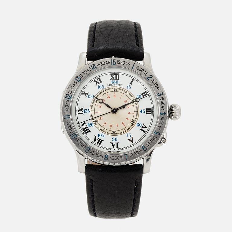 LONGINES, Hour Angle Watch, Charles Lindbergh, wristwatch, 37,5 mm.