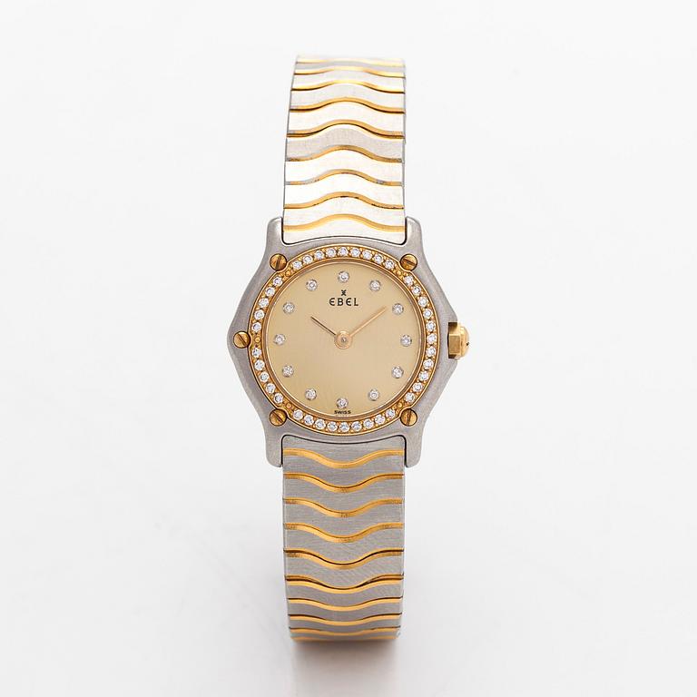 Ebel, Sport Classic, rannekello, 23 mm.