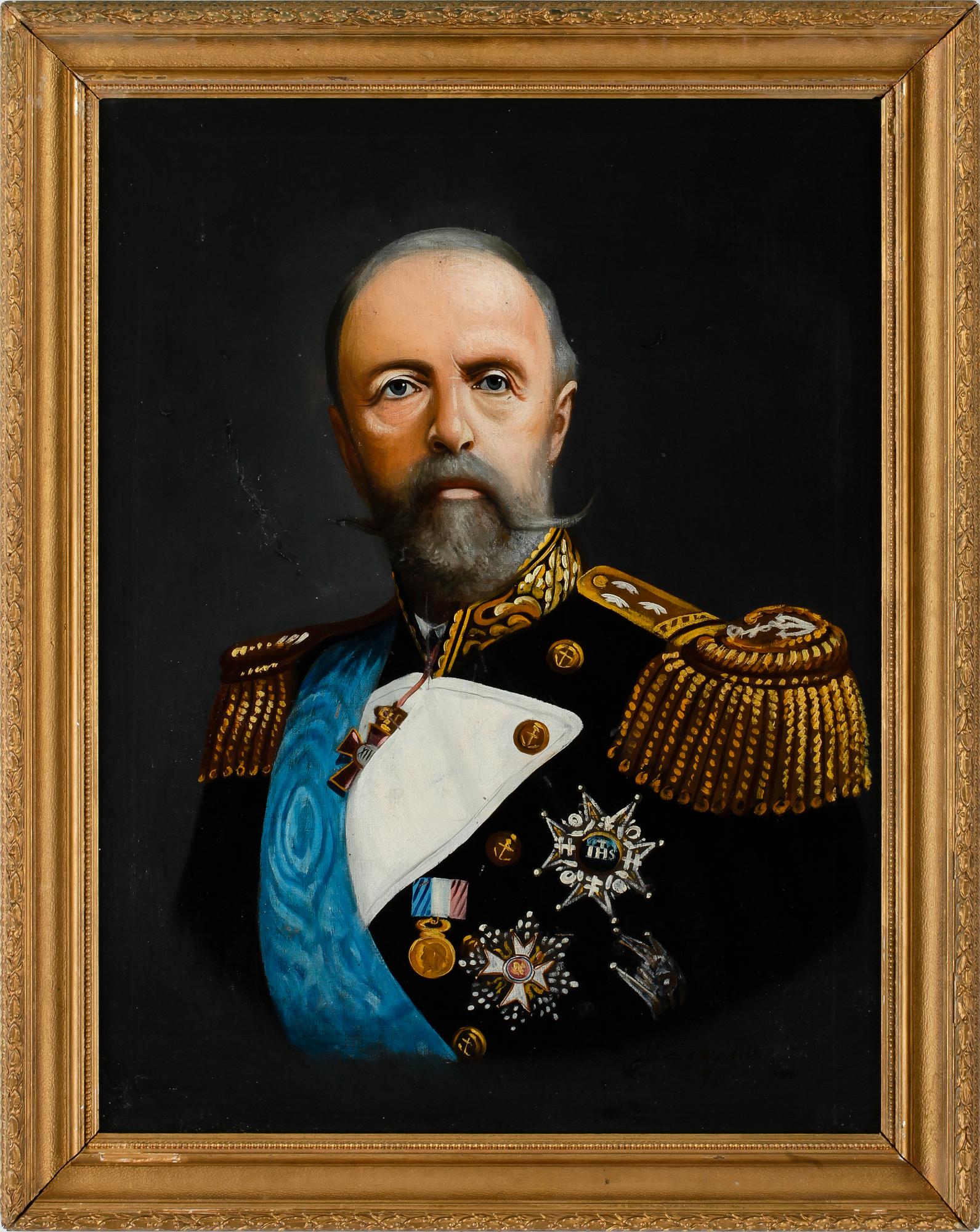 CARL GABRIEL WADELL, olja på duk. Sign o dat 94.