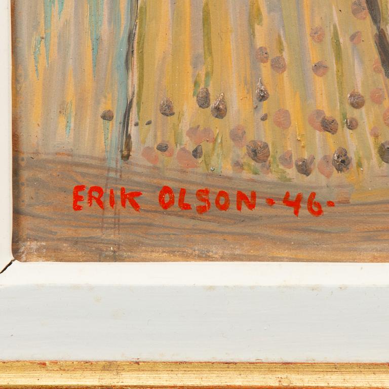 Erik Olson, "Skuggor i baracken".