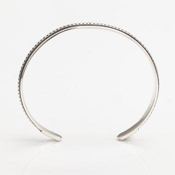 A silver bracelet, model 1269. Kalevala Koru, Helsinki 1964.