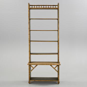 BOKHYLLA, kolonialstil, 1900-tal.