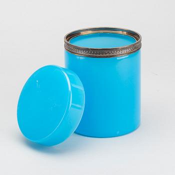 ASK MED LOCK, glas, Frankrike 1900-talets första hälft.