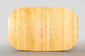 A birch daning table 'Primula' by Nils-Göran Gustafsson for Stolab, Sweden 2006.