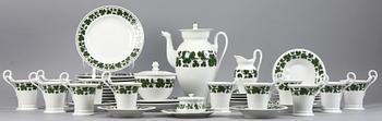 KAFFESERVIS, 27 delar, porslin, Meissen.