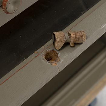 Arkivskåp / butikshylla, 1900-talets mitt.