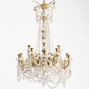 Chandelier, Oscarian, second half of the 19th century.