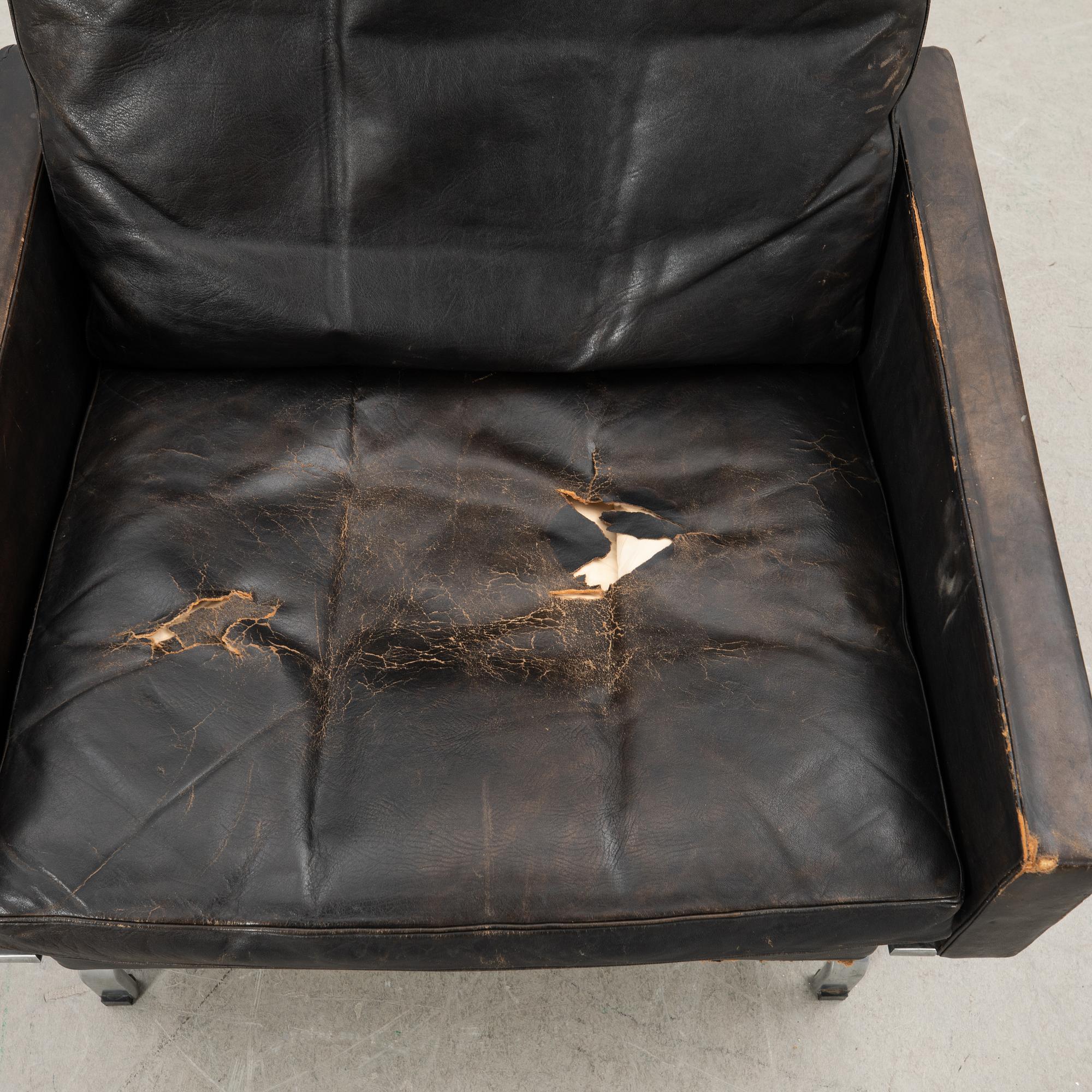 Poul Kjaerholm, Armchair "PK 31" E. Kold Christensen, Denmark. 1998.