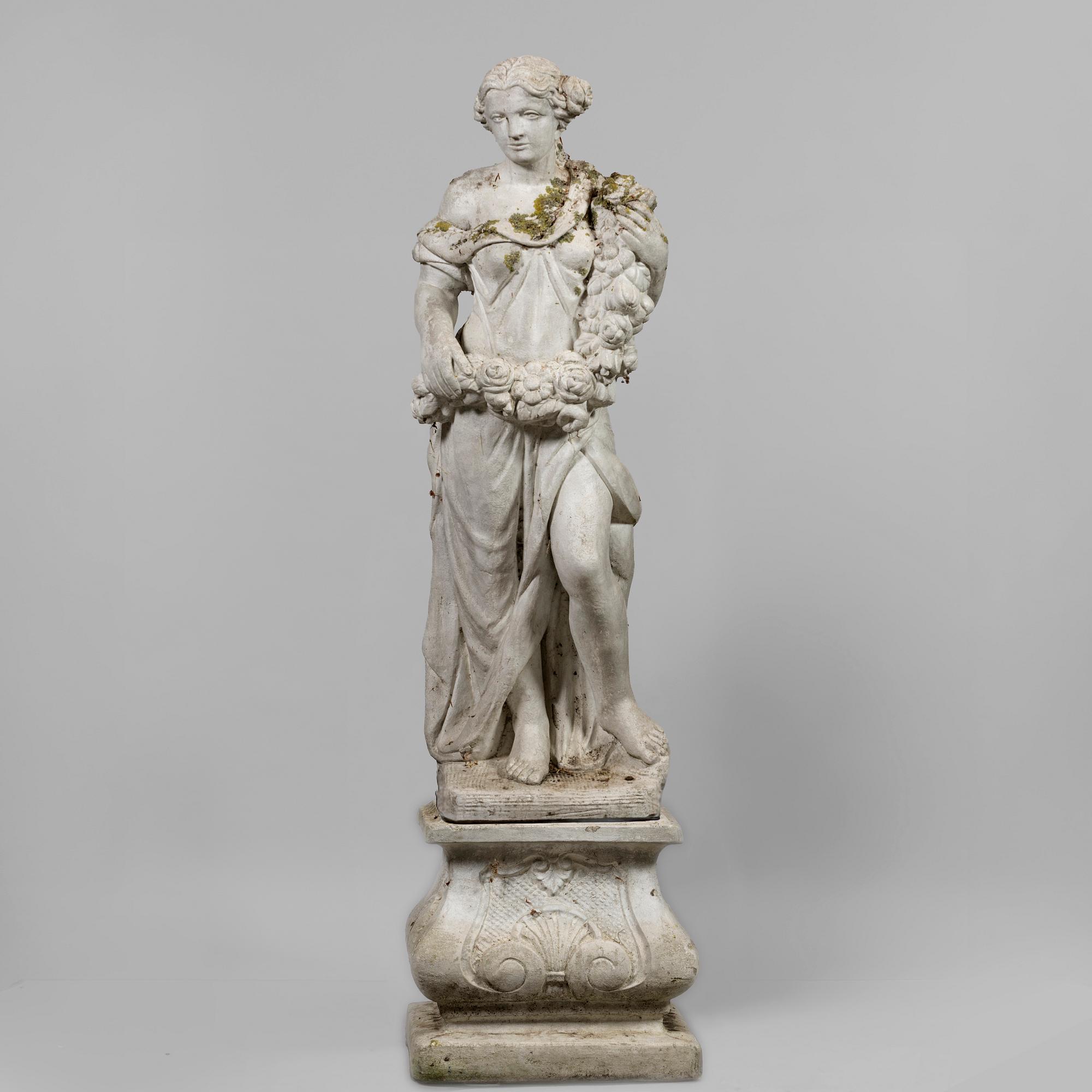 Garden sculpture, later part of the 20th century.