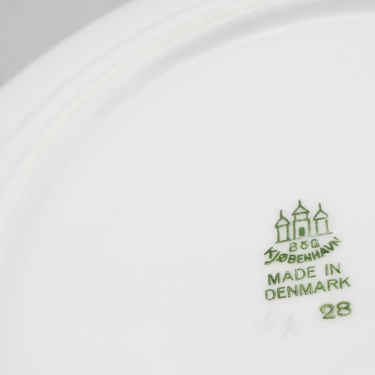 KAFFESERVIS, 27 delar, porslin, "Måsen", Bing & Gröndahl.
