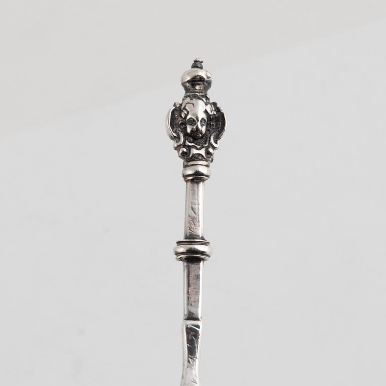 A Scandinavian Silver Spoon, 18th Century.