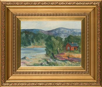 Jalmari Ruokokoski, oil on canvas, signed and dated 1934.
