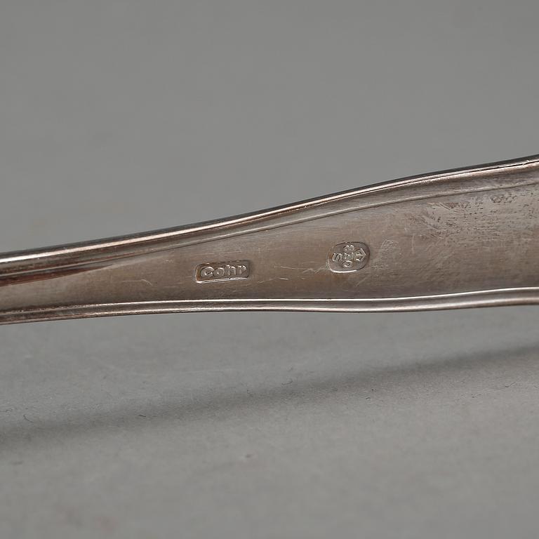 BESTICKSERVIS, 24 delar, silver, "Herrgård", Cohr, Danmark, svenska importstämplar. Total vikt 873 g.