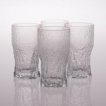 A Set of 20 Aslak Glasses by Iittala 1970-88.