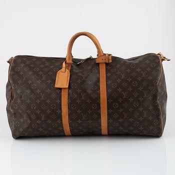 Louis Vuitton, weekendbag "Keepall Bandouliere 55",.