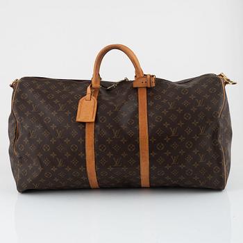 Louis Vuitton, weekend bag "Keepall Bandouliere 55".