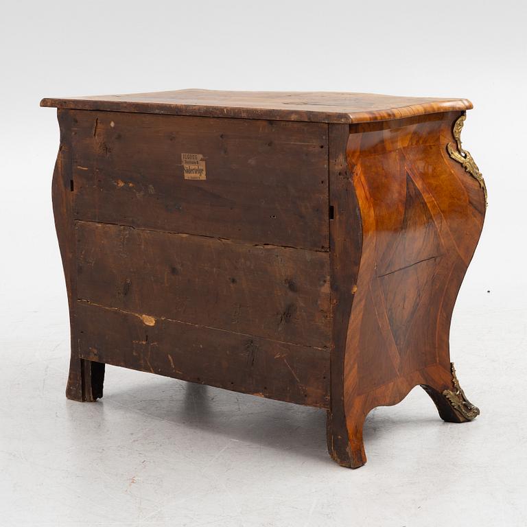 A Rococo chest of drawers, second half of the 18th century.