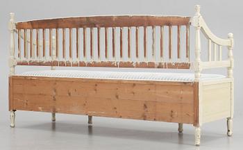 SOFFA, gustaviansk stil, 1800/1900.