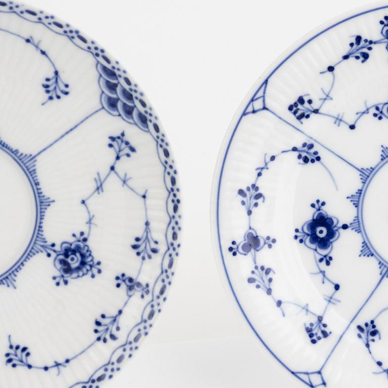 An 37-piece 'Musselmalet' porcelain service, Royal Copenhagen, Denmark.