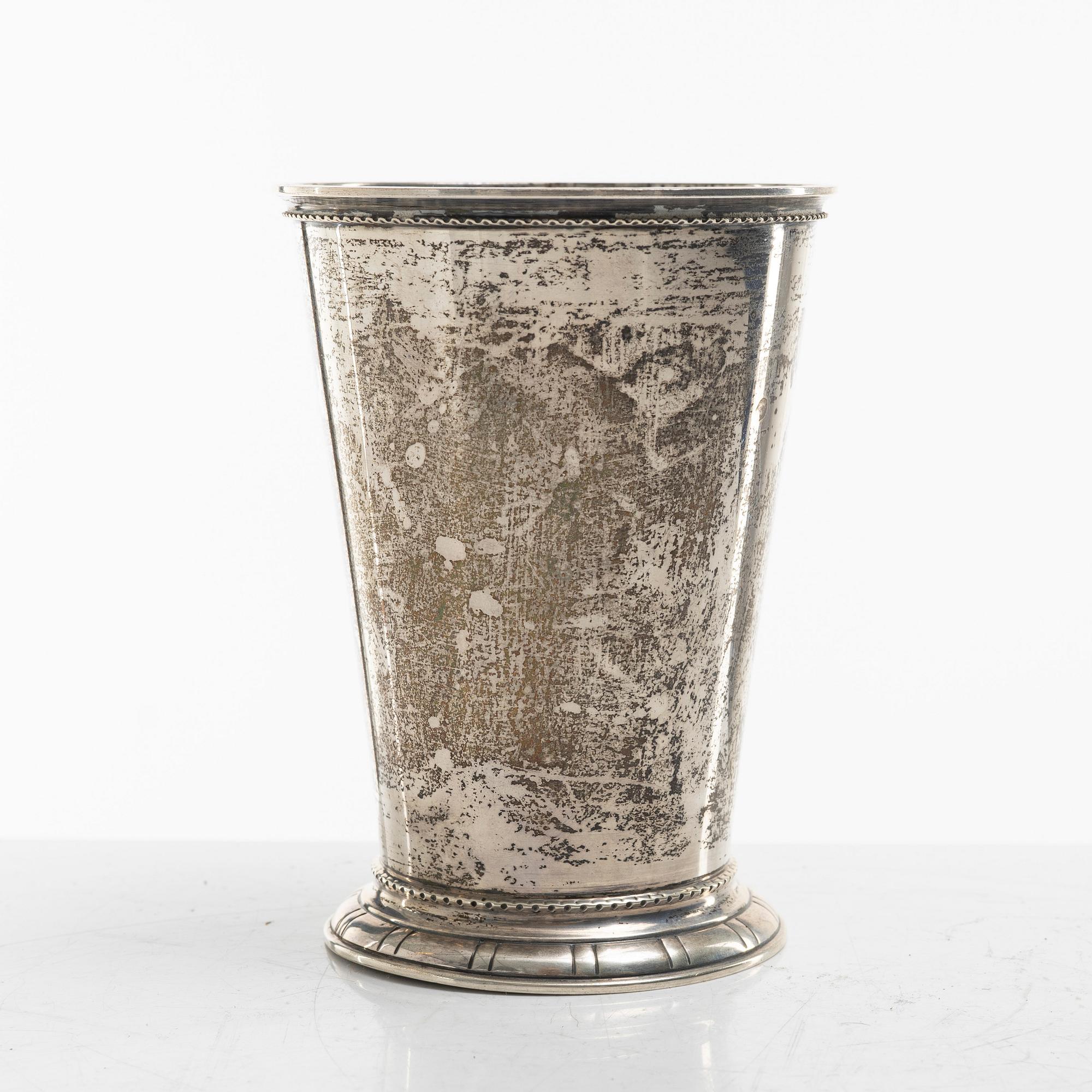 A silver cup by Hultman A/B J L, 1956.