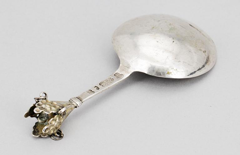 SUPSKED, silver. Sigismund Novosadi d y, Karlskrona, 1724-1773. Ca 40g.