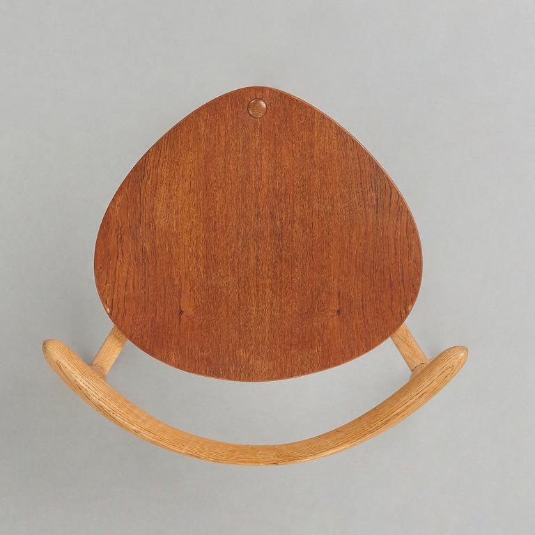 HANS J WEGNER, stol, "Hjertestolen", Fritz Hansen, Danmark 1950-tal.