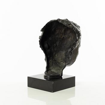 Gudmar Olovson, sculpture. Signed. Numbered. Foundry mark. Bronze, total height 26 cm, length 19 cm.