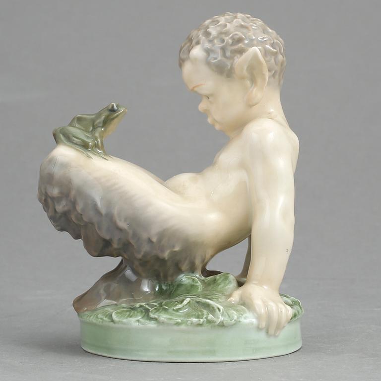 FIGURIN, porslin, Christian Thomsen. Royal Copenhagen.