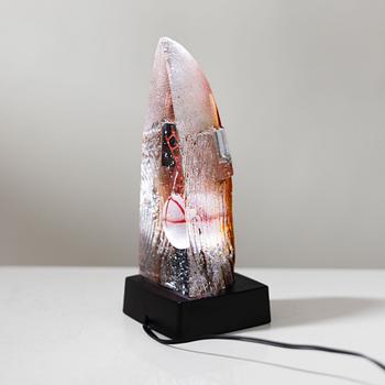 Bertil Vallien, a glass sculpture, Kosta Boda.