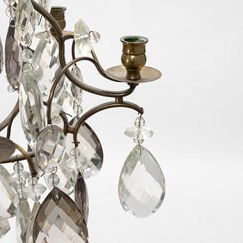A Rococo style chandelier, first half of the 20th century.