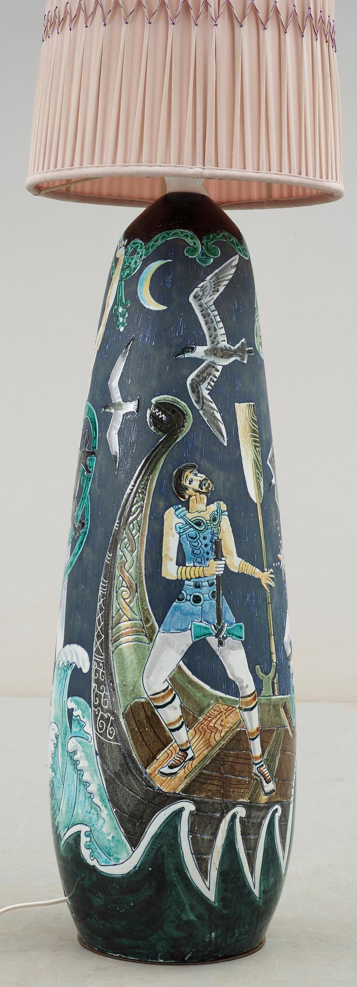 GOLVLAMPA/VAS, Marian Zawadzki, Tilgmans, 1959.