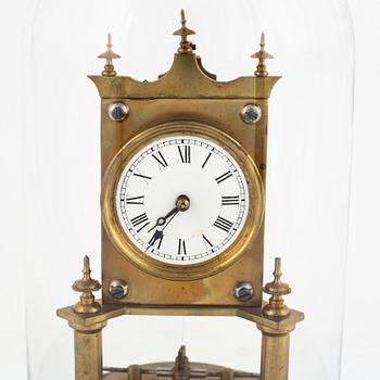 A mantel clock, circa 1900.