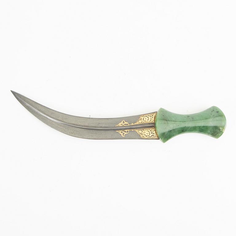 Khanjar, dagger, indopersian for the ottoman market, turn of the Century 1900.