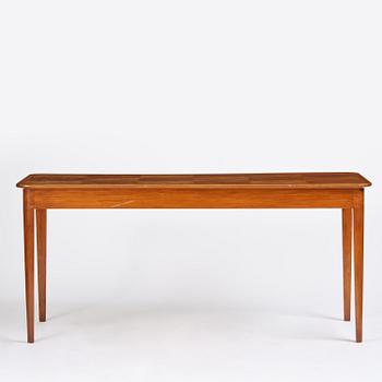 Oscar Nilsson, a mahogany desk, cabinetmaker Allan Lindgren, Stockholm, 1938.