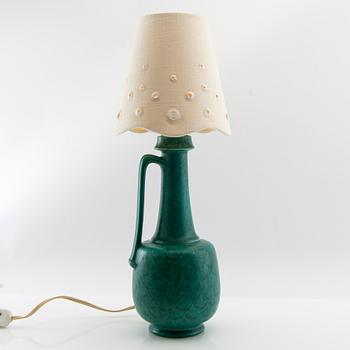 Wilhelm Kåge, lamp and lid vase mid-20th century.