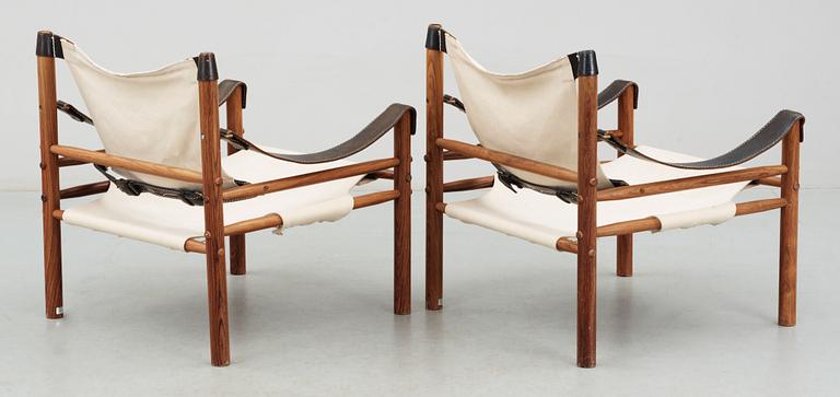 FÅTÖLJER, ett par, Sirocco, Arne Norell, 1960/70-tal.